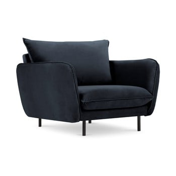 Fotoliu cosmopolitan design vienna, albastru închis