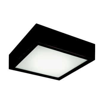 Plafonieră pătrată lamkur plafond, 27,5 x 27,5 cm, negru