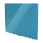 Modrá skleněná magnetická tabule Leitz Cosy, 60 x 40 cm