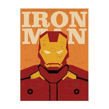 Poster Blue-Shaker Super Heroes Iron Man, 30 x 40 cm