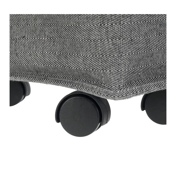 Tmavě šedý koš na prádlo Wenko Corno, 44,4 l