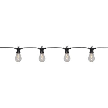 Șirag luminos led de exterior pentru petreceri best season circus, 10 lumini, negru