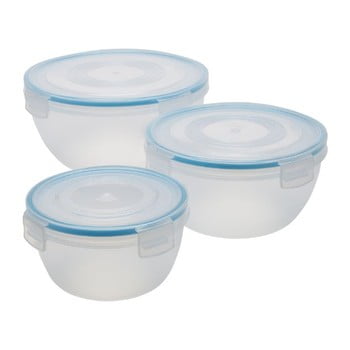 Set 3 boluri pentru salată addis clip and close salad bowl set