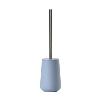 Perie din porțelan pentru toaletă zone blue fog, albastru