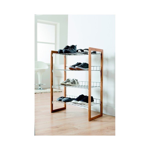 Čtyřpatrový botník Compactor