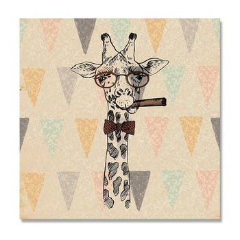 Tablou really nice things giraffe, 50 x 50 cm