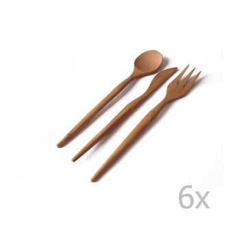 Set 18 tacâmuri din bambus bambum pierino