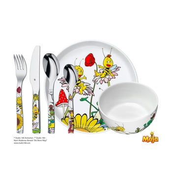 Set masă din 6 piese pentru copii wmf cromargan® včelka mája