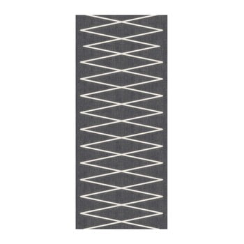 Covor Floorita Fiord Dark Grey, 60 x 190 cm