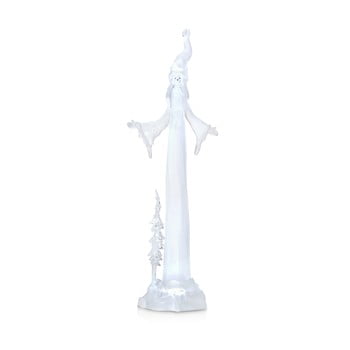 Decorațiune luminoasă cu led markslöjd frosty, înălțime 35,5 cm, alb