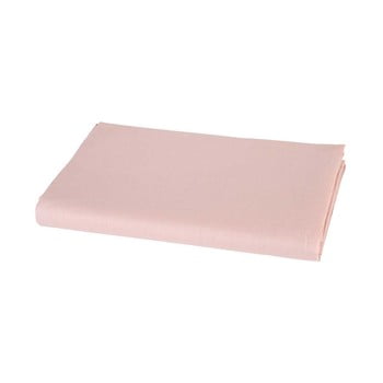 Cearșaf elastic pentru pat de o persoană Bella Maison Basic Single, 100 x 200 cm, roz