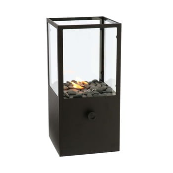 Lampă cu gaz cosi dome, înălțime 45 cm, negru