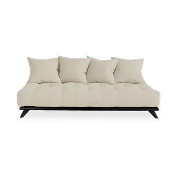 Canapea karup design senza black/beige, bej