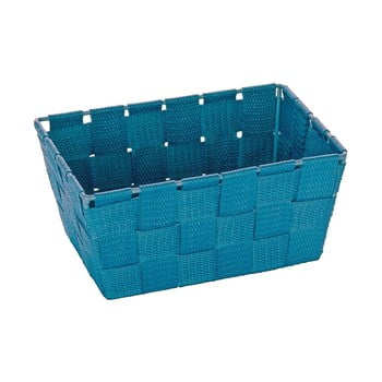 Coș pentru depozitare wenko adria, 14 x 19 cm, albastru petrol