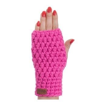 Mănuși tricotate manual doke peony
