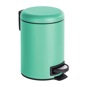 Coș de gunoi cu pedală wenko leman, 3 l, verde mentă