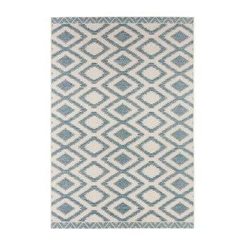 Covor pentru interior/exterior bougari kalora, 160 x 230 cm, albastru - gri