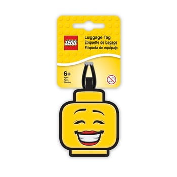 Etichetă pentru bagaje lego® iconic girl