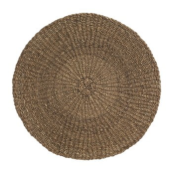 Covor din iarbă de mare geese rustico natura, ⌀ 100 cm, maro