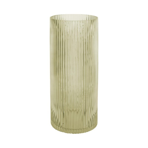 Zelená skleněná váza PT LIVING Allure, výška 30 cm