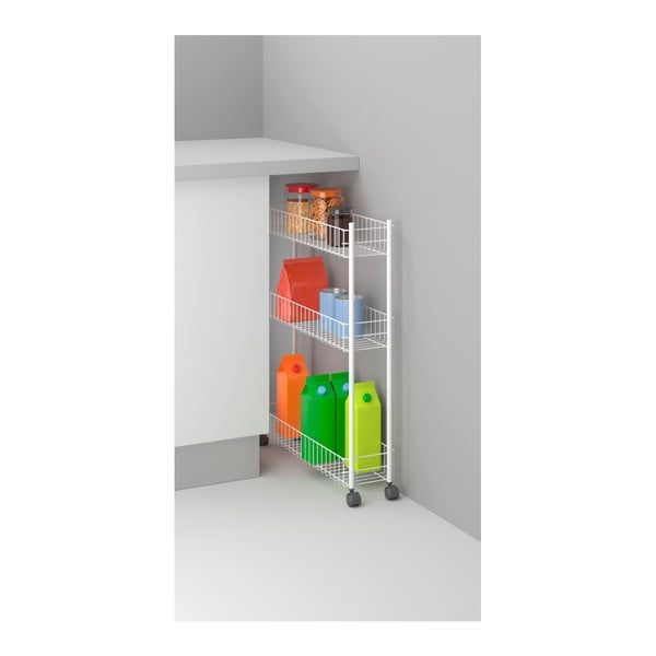 Pojízdný regál Metaltex Fino