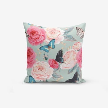 Față de pernă cu amestec din bumbac minimalist cushion covers lekeli butterflys, 45 x 45 cm