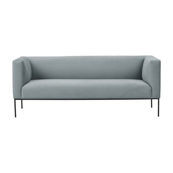 Canapea cu 3 locuri windsor & co sofas neptune, gri deschis
