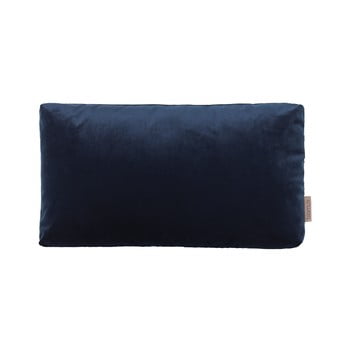 Față de pernă cu efect de catifea blomus, 50 x 30 cm, albastru închis
