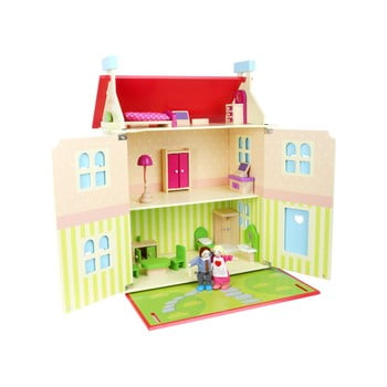 Căsuță cu tavan detașabil pentru păpuși legler doll