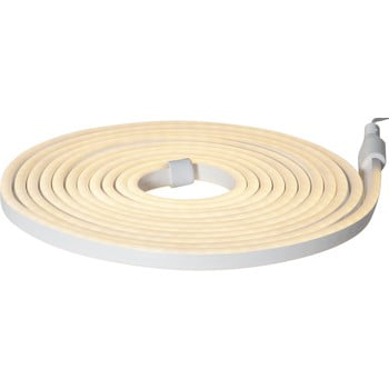 Șirag luminos pentru exterior best season rope light flatneon, lungime 500 cm, galben deschis