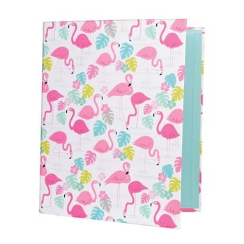 Mapă cu șină rex london flamingo bay, 32 x 26 cm