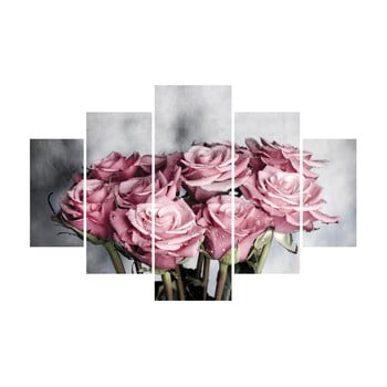 Tablou din 5 piese rosemary