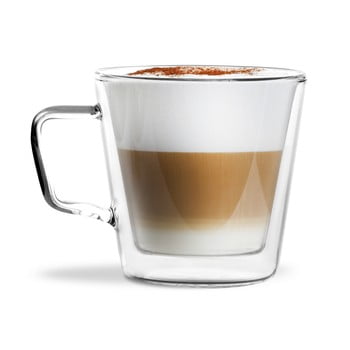 Set 2 căni cu perete dublu vialli design bobby, 400 ml