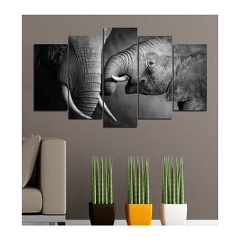 Tablou din mai multe piese insigne kaya, 102 x 60 cm
