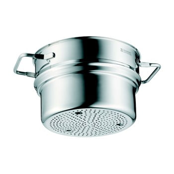 Oală din oțel inoxidabil pentru gătit pe aburi wmf cromargan® steam