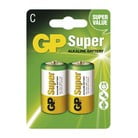 Sada 2 alkalických baterií EMOS GP Super C