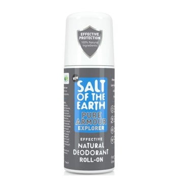 Roll-on deodorant pentru bărbați Salt of the Earth Pure Armour, 75 ml