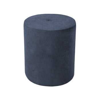 Taburet kooko home motion, ø 40 cm, albastru închis-bej