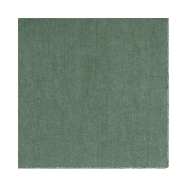 Zelený lněný ubrousek Blomus Lineo, 42 x 42 cm