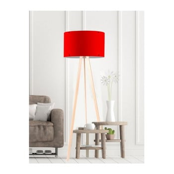 Lampadar simple, roșu