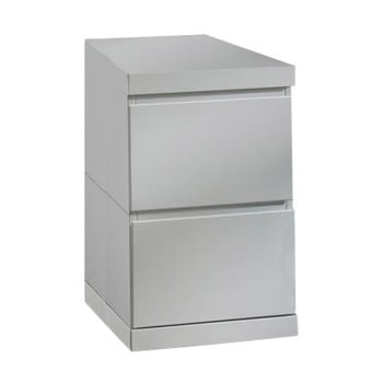 Comodă pentru birou lara vipack, lățime 40 cm, alb