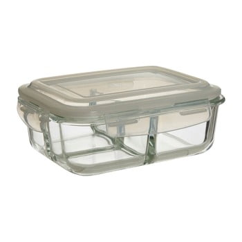 Recipient din sticlă cu capac premier housewares freska, 15 x 20 cm