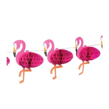 Ghirlandă rex london flamingo honeycomb