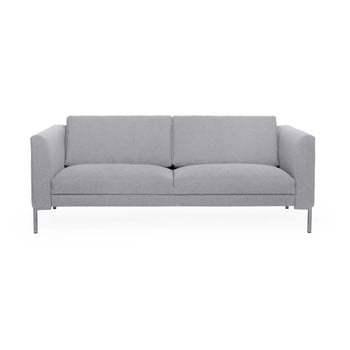 Canapea cu 3 locuri softnord kery, gri deschis