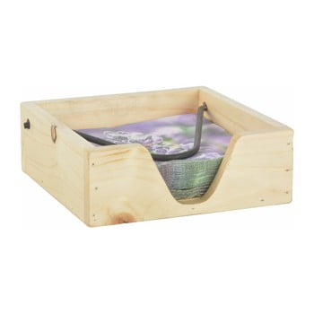 Suport din lemn pentru șervețele esschert design wood