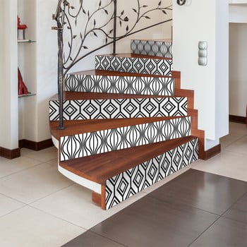 Set 2 autocolante pentru scări ambiance valkyrie, 15 x 105 cm