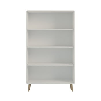 Bibliotecă steens soft line, 166 x 81,3 cm, alb - crem