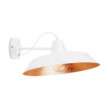 Aplică bulb attack cinco basic, ⌀ 40 cm, alb - arămiu