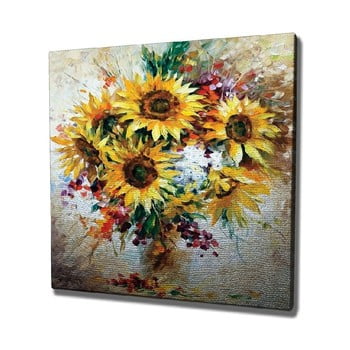 Tablou pe pânză sunflowers, 45 x 45 cm
