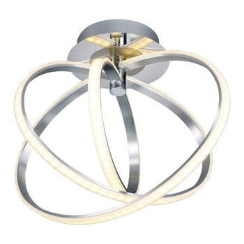 Plafonieră led trio corland, înălțime 38 cm
